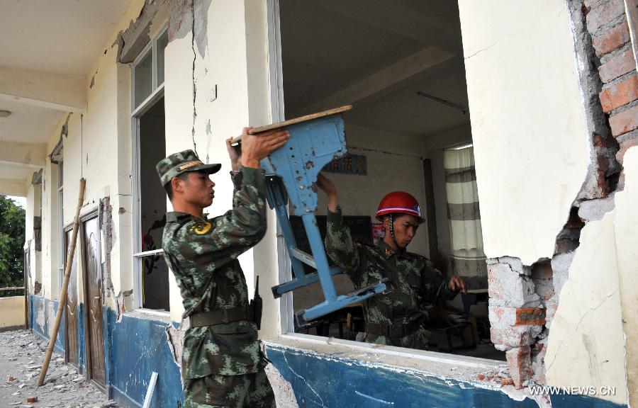 Chine : 12 blessés dans un séisme au Yunnan