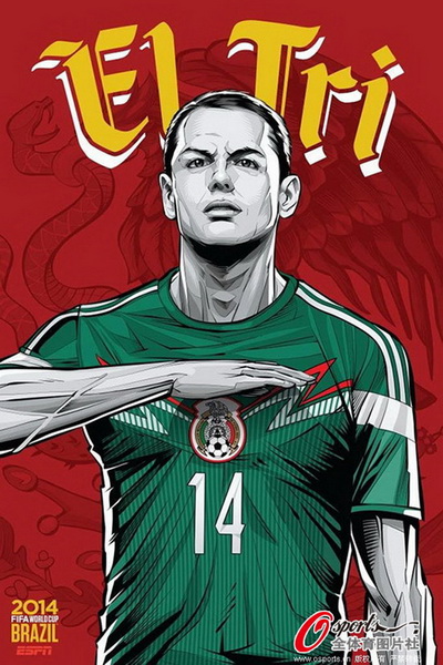 Mexique : Javier Hernandez