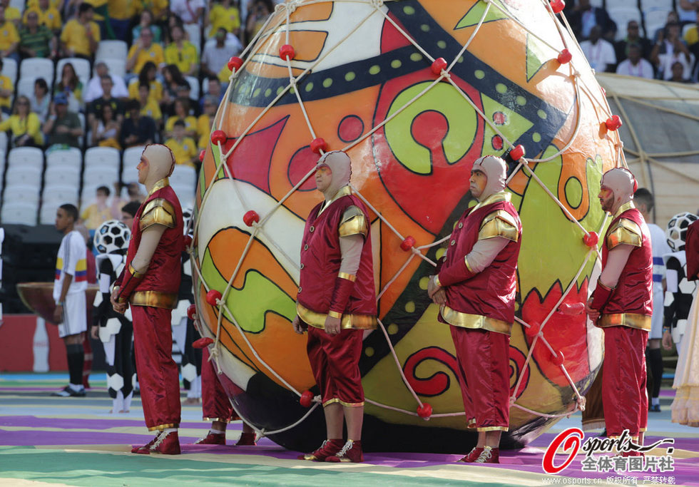 Ouverture de la Coupe du monde 2014 au Brésil