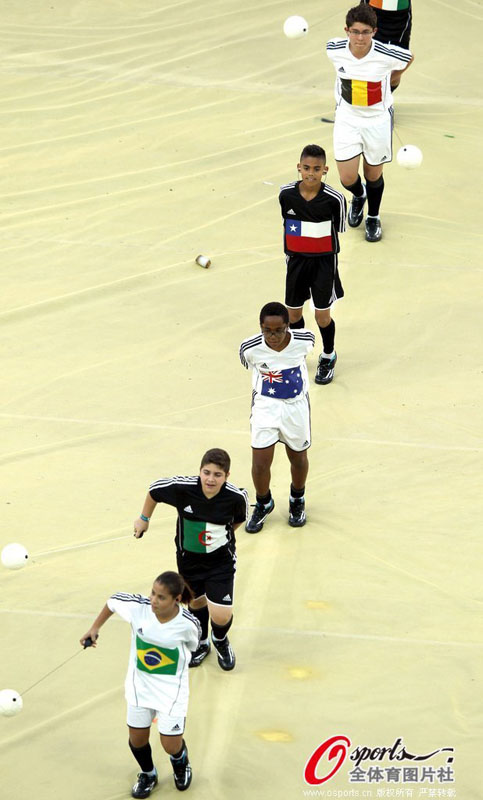 Ouverture de la Coupe du monde 2014 au Brésil