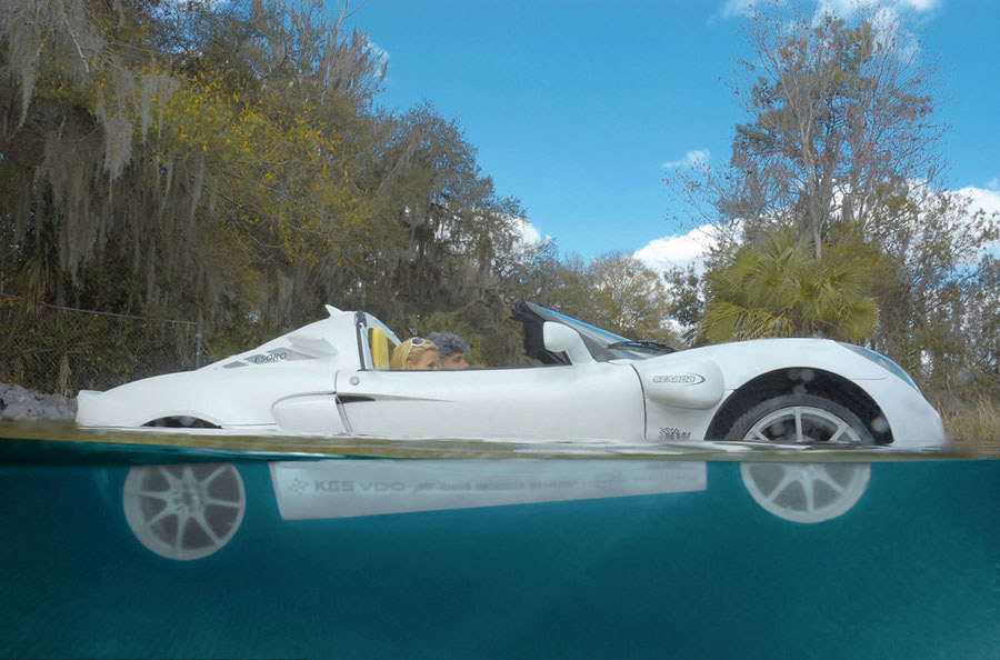 La première voiture sous-marine véritablement fonctionnelle au monde