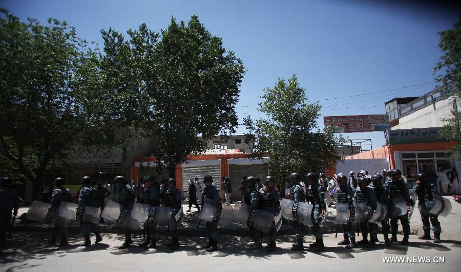 Kaboul: les manifestants veulent plus de transparence pour les résultats du second tour des présidentielles  