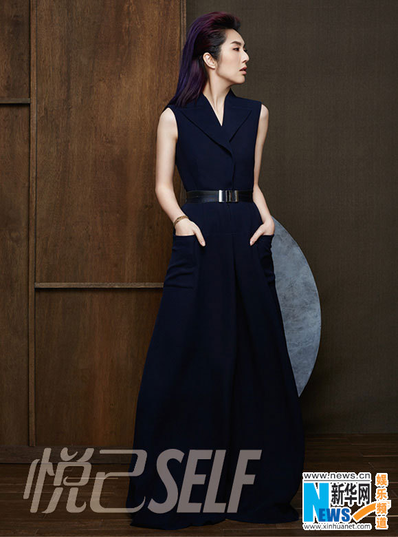 Miriam Yeung et Vic Chou posent pour un magazine