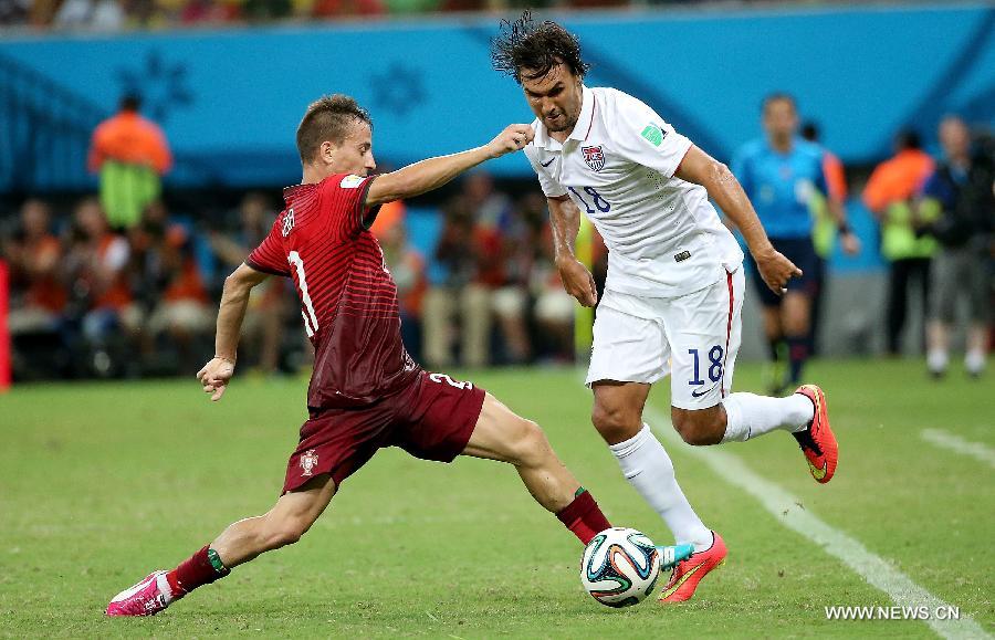 Mondial 2014/Groupe G: un match nul entre le Portugal et les états-Unis