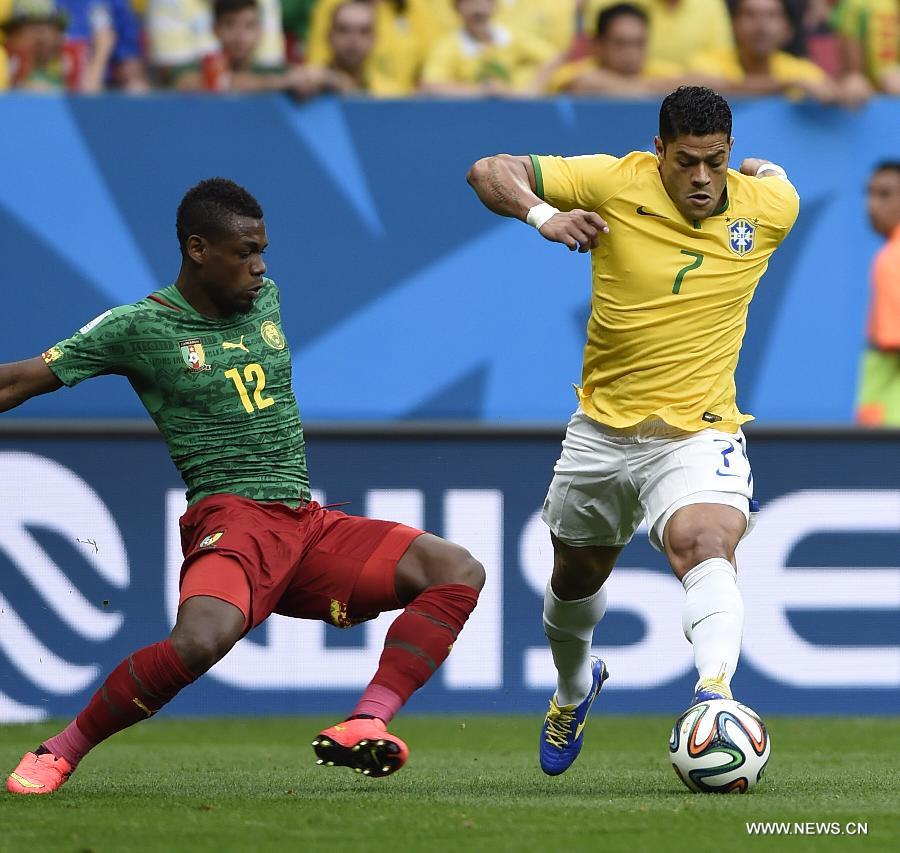 Coupe du monde 2014: le Brésil en tête du groupe A