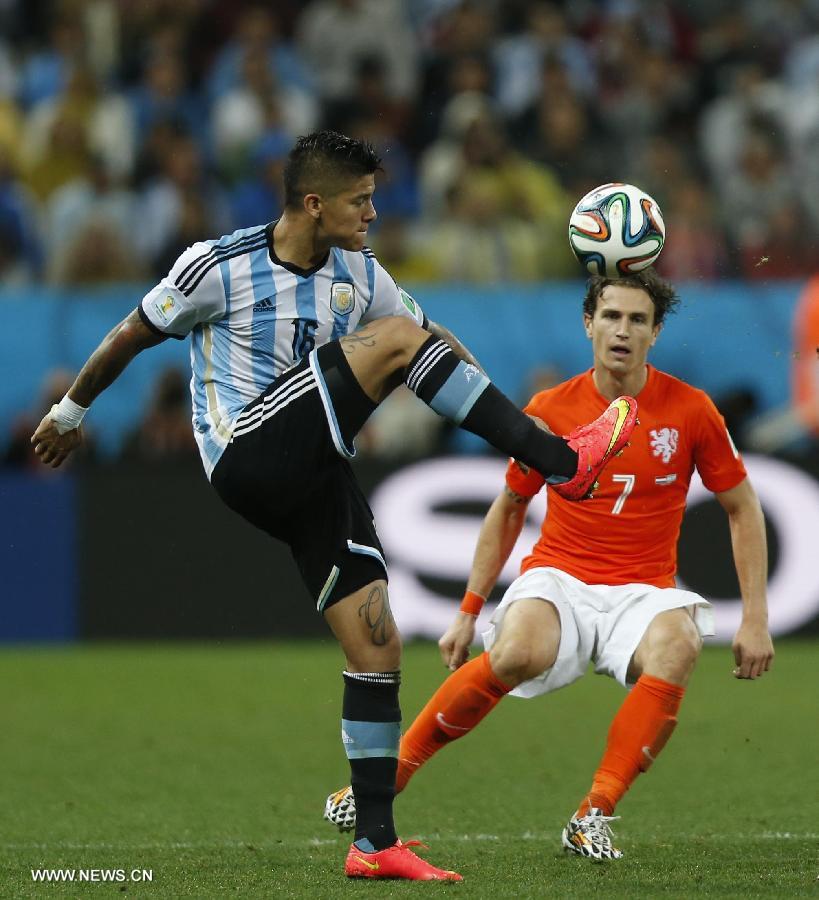 Mondial 2014: l'Argentine rejoint l'Allemagne en finale