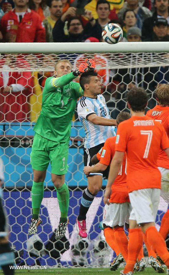 Mondial 2014: l'Argentine rejoint l'Allemagne en finale