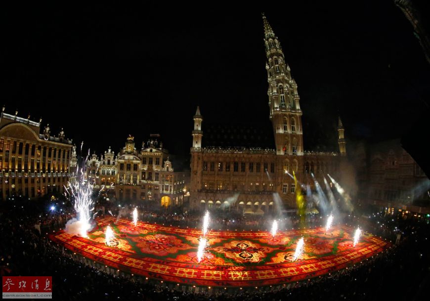 Le 19e tapis de fleurs de Bruxelles
