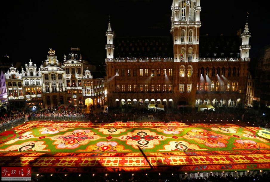 Le 19e tapis de fleurs de Bruxelles