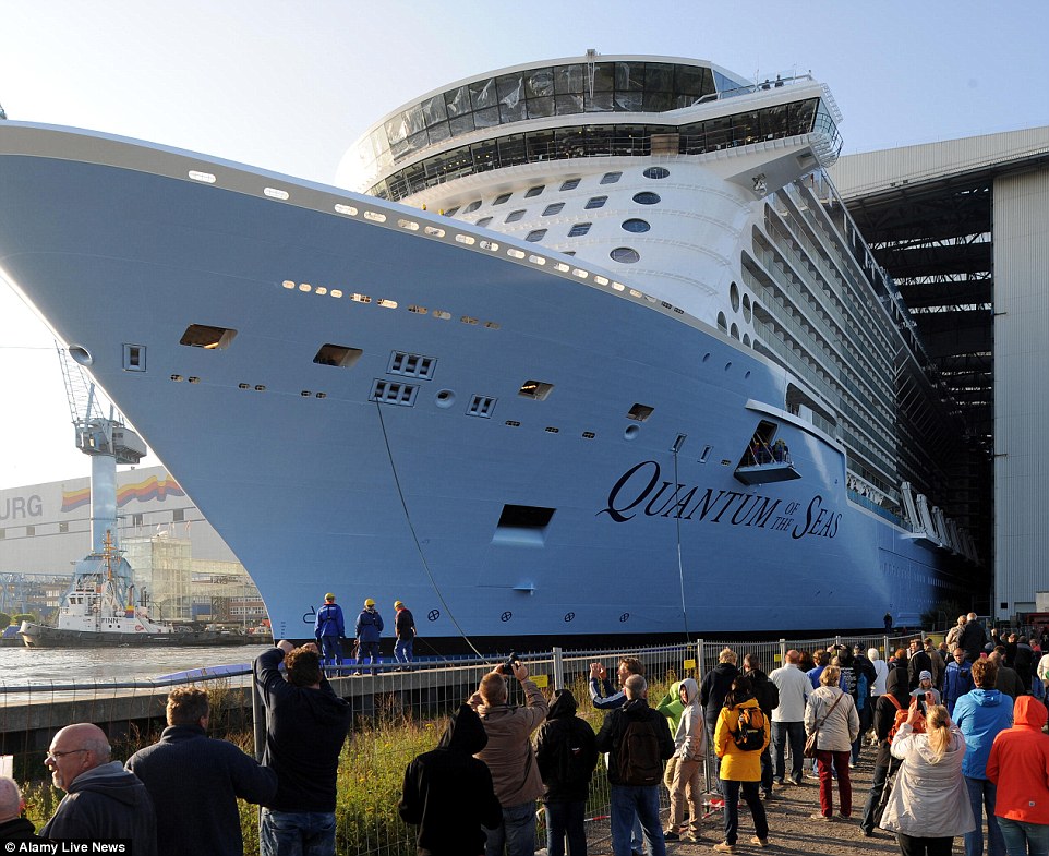 Le troisième plus gros navire de croisière du monde lève l’ancre