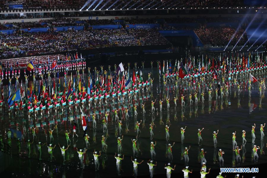 Nanjing: Cérémonie d'ouverture des Jeux olympiques de la jeunesse