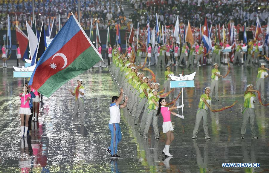 Nanjing: Cérémonie d'ouverture des Jeux olympiques de la jeunesse