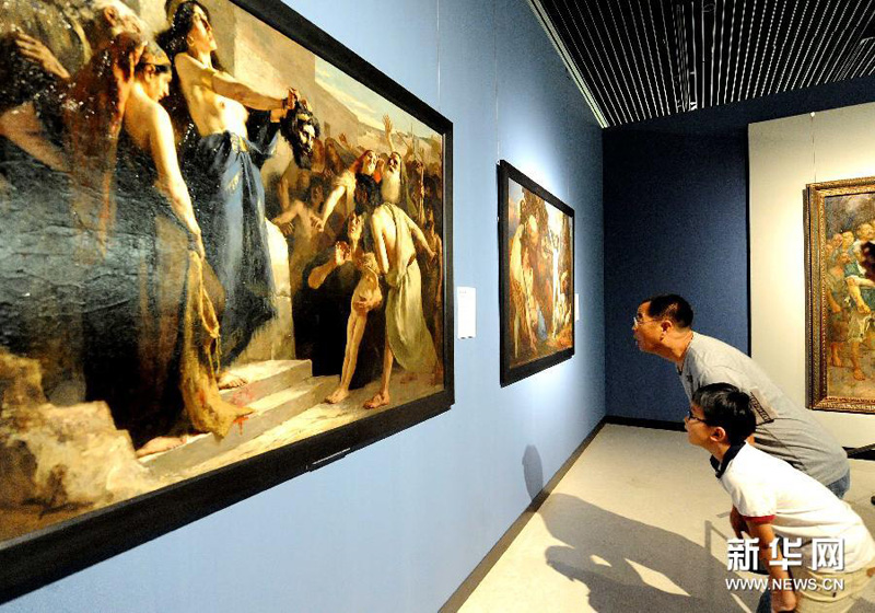 Une exposition de peinture sino-fran?aise ouvre ses portes à Zhengzhou