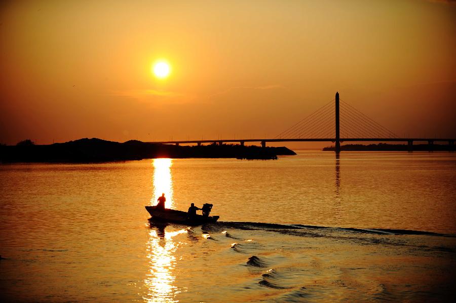 à la découverte des zones humides sur l'?le Heixiazi  