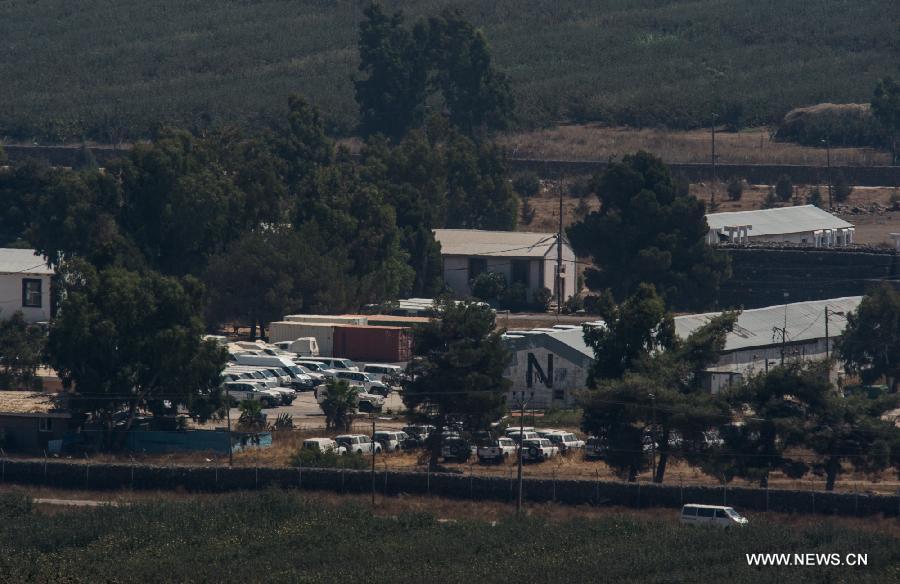Les Casques bleus philippins s'échappent des mains des éléments armés sur le plateau du Golan
