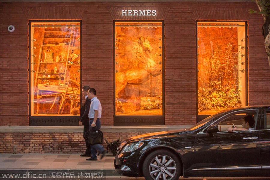 Shanghai : une première maison d'Hermès en Chine 