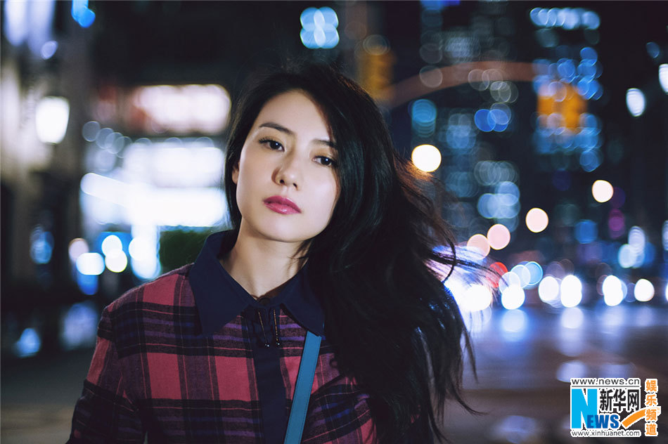 Nouvelles photos de l'actrice chinoise Gao Yuanyuan à New York 