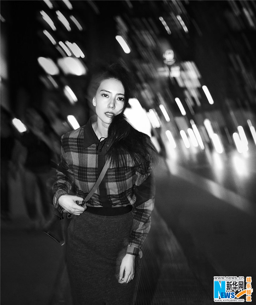 Nouvelles photos de l'actrice chinoise Gao Yuanyuan à New York 