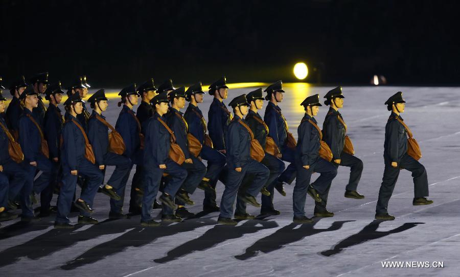 EN IMAGES: Cérémonie d'ouverture des 17e Jeux asiatiques d’Incheon en 2014