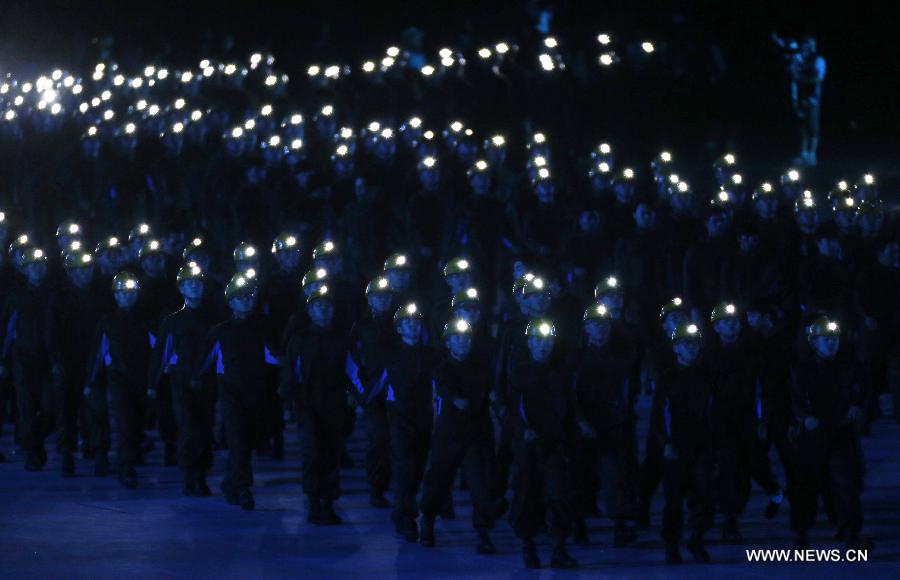 EN IMAGES: Cérémonie d'ouverture des 17e Jeux asiatiques d’Incheon en 2014