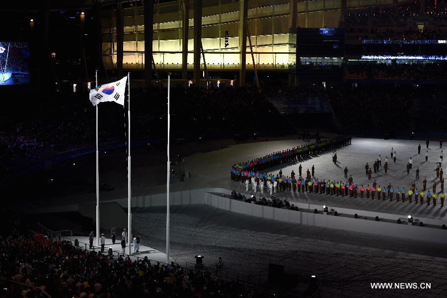 EN IMAGES: Cérémonie d'ouverture des 17e Jeux asiatiques d’Incheon en 2014