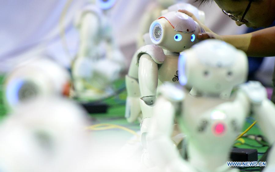 C'est parti pour la RoboCup China Open 2014