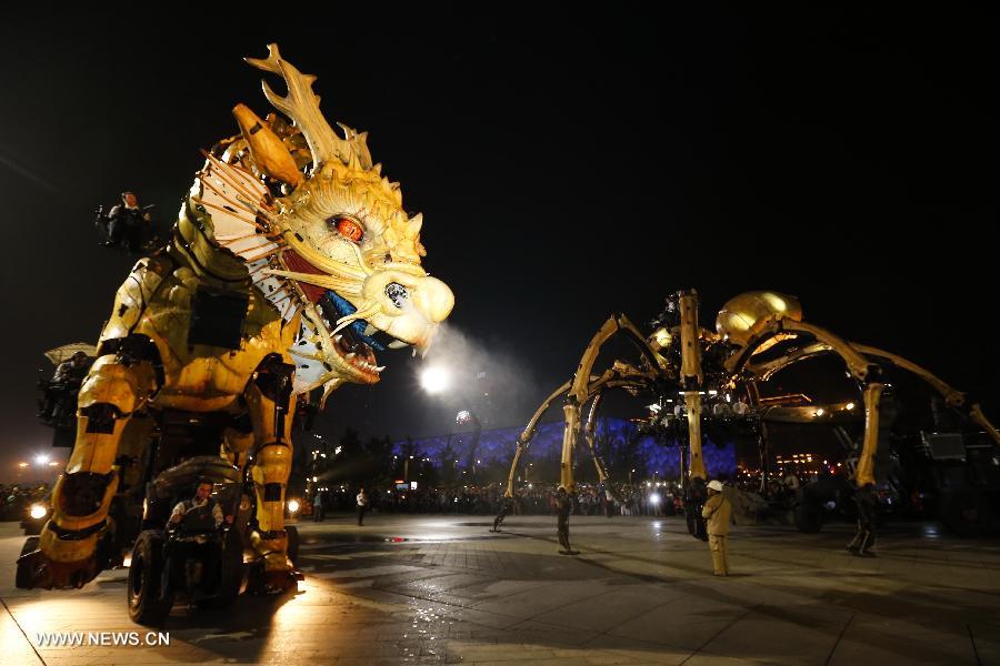 Le public chinois invité à découvrir un spectacle fran?ais "Long Ma, l'esprit du cheval dragon" 