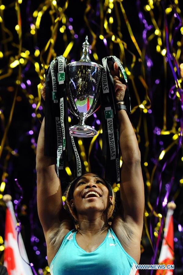 Tennis/WTA : Serena Williams remporte son 3e Masters d'affilée