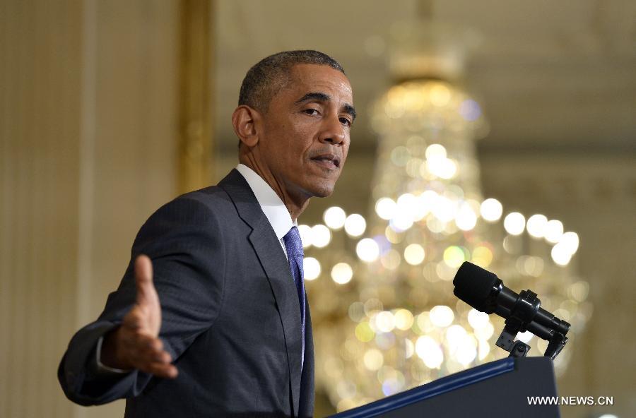 Obama qualifie les travailleurs de la santé contre Ebola de "héros" 