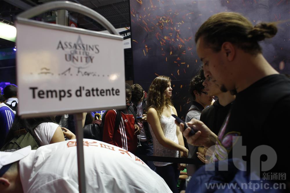 Photos: Un salon des jeux vidéo à Paris