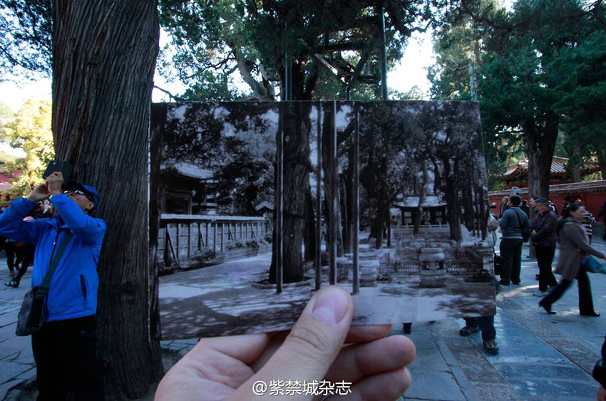 La Cité Interdite d'antan revit grace à la superposition photographique