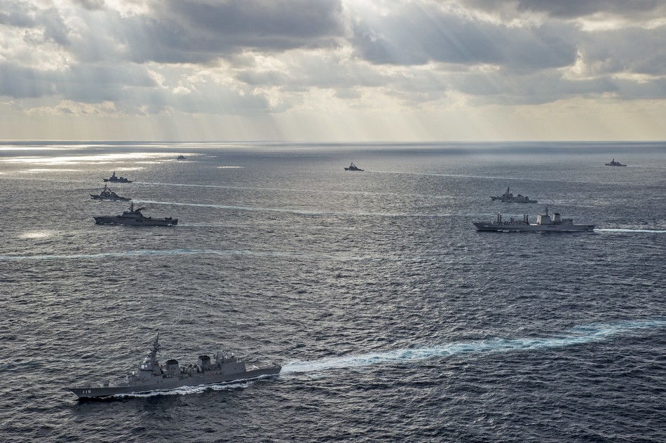 Fin de l’exercice naval conjoint nippo-américain ? Keen Sword ?