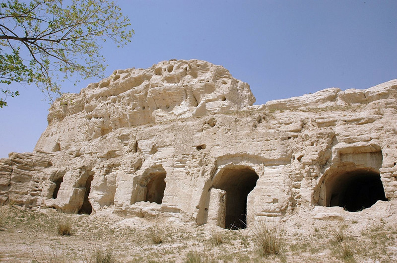 Les ruines de la ville ancienne de Tongwan, seule capitale des Xiongnu
