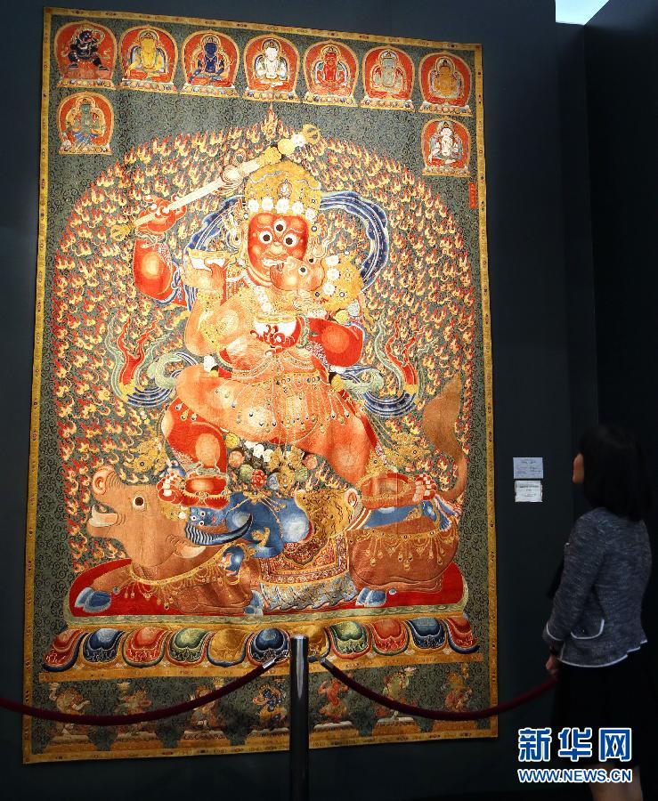 Vente record pour un Thangka impéral du XVe siècle