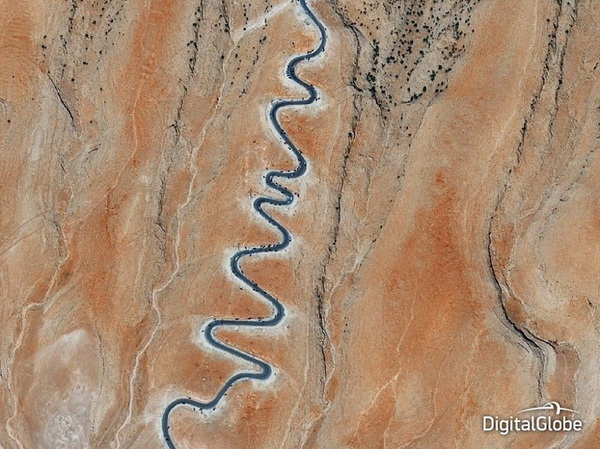 Routes dans les montagnes irakiennes