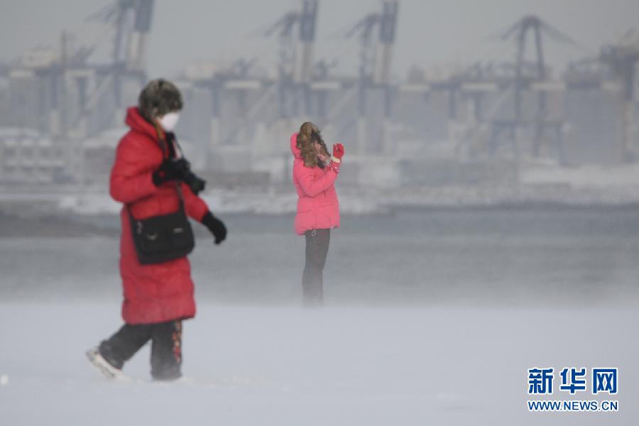 Fortes chutes de neige dans le Shandong