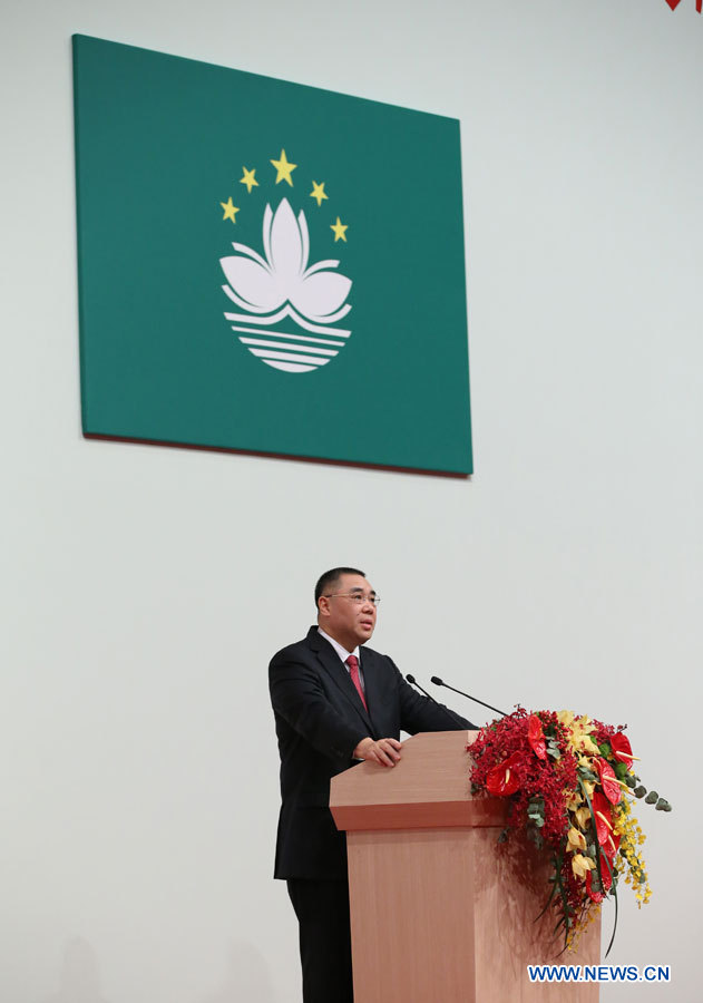 Macao poursuivra le réajustement économique, selon Chui Sai On