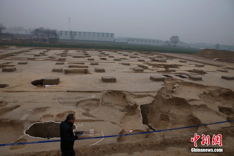 Découverte d'un ancien palais de la dynastie Shang