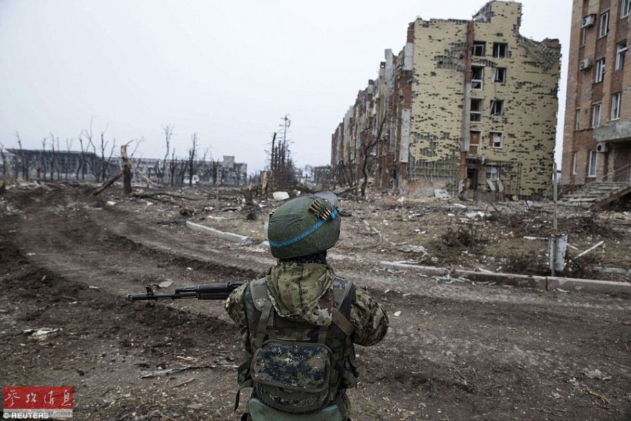 L'Ukraine en ruine