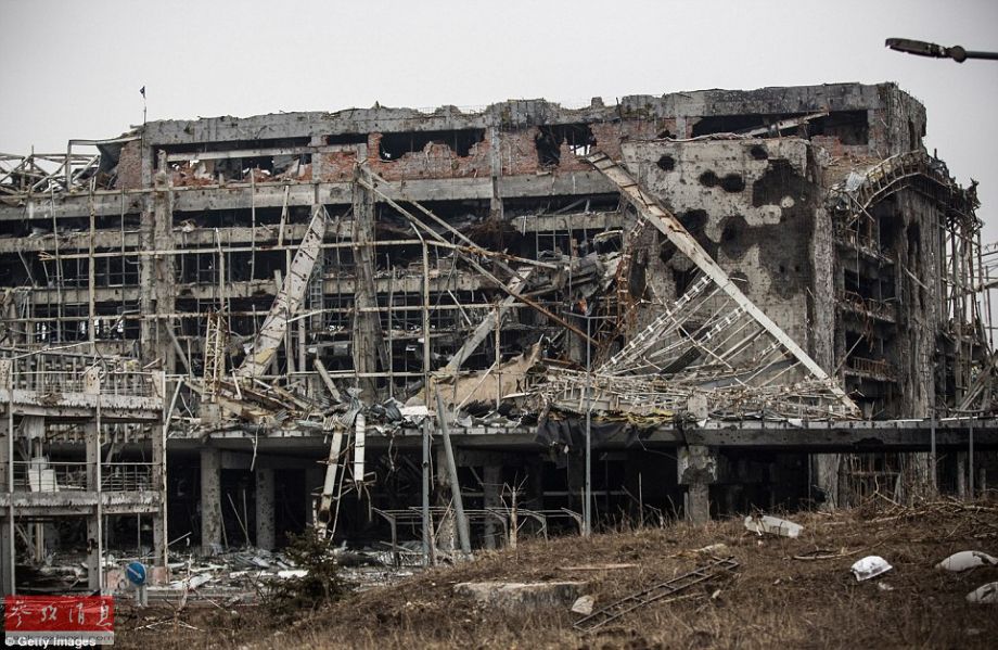 L'Ukraine en ruine