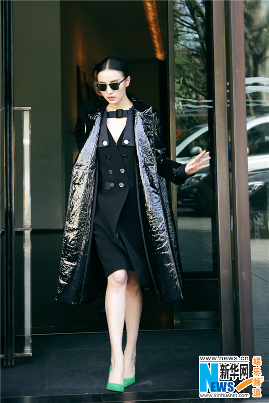 L'actrice Song Jia assiste à la Fashion Week de Milan