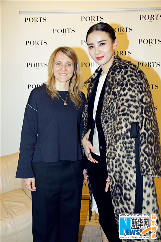 L'actrice Song Jia assiste à la Fashion Week de Milan