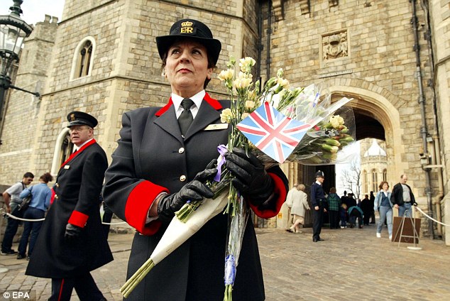 Des employés du chateau de Windsor.