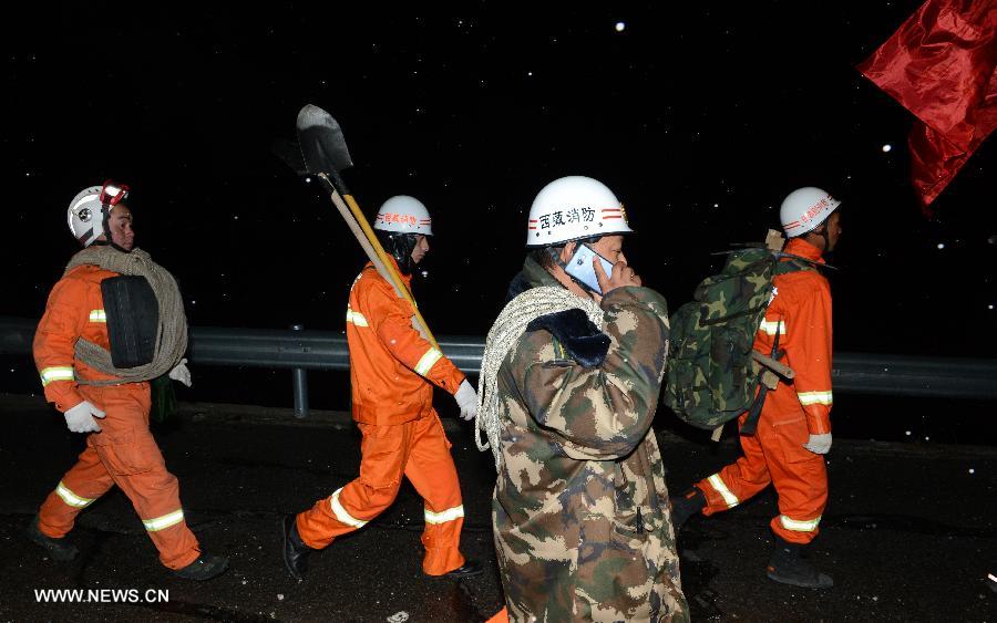 La Chine adopte des mesures d'urgence face au séisme de magnitude 5,9 au Tibet