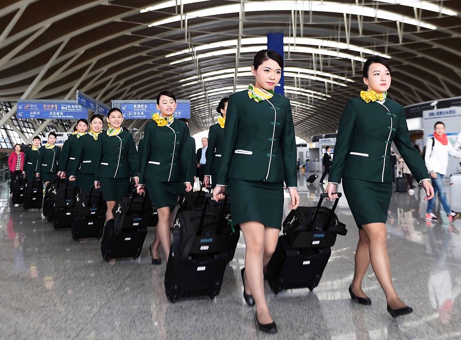 Spring Airlines embauche des h?tesses de l'air originaires de Taiwan