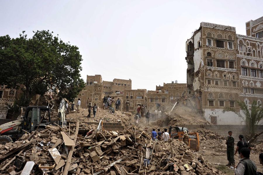 Yémen : un site historique bombardé par la coalition menée par l'Arabie saoudite, qui dément