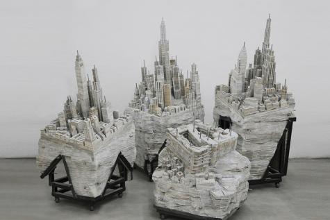 La bibliothèque de Liu Wei.