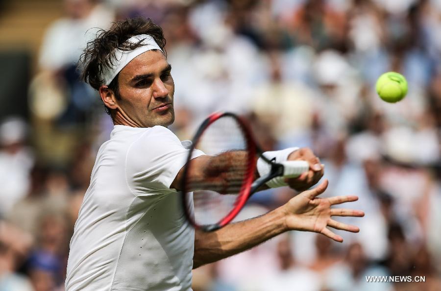 Wimbledon: Roger Federer se qualifie pour le 3e tour