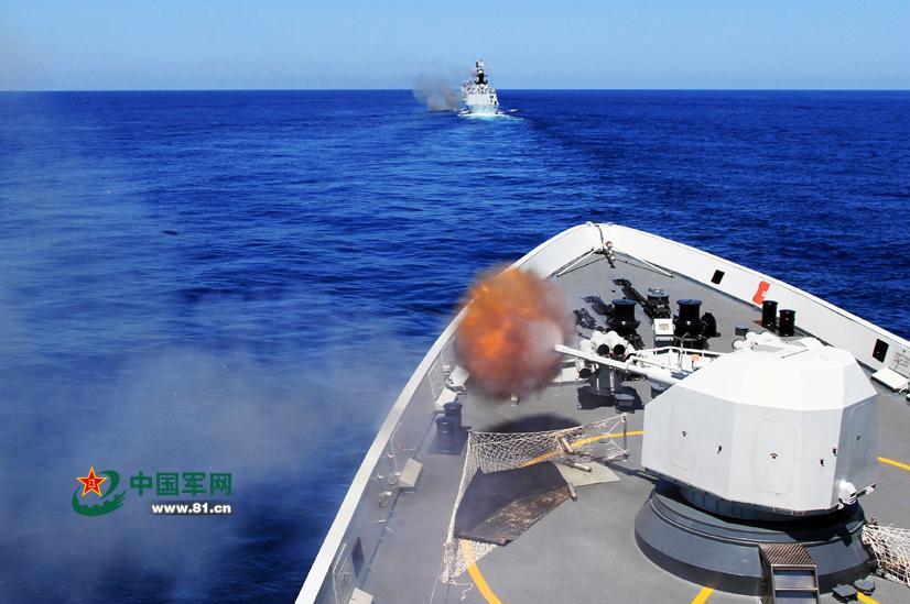 Man?uvres navales complexes de la Flotte du Sud