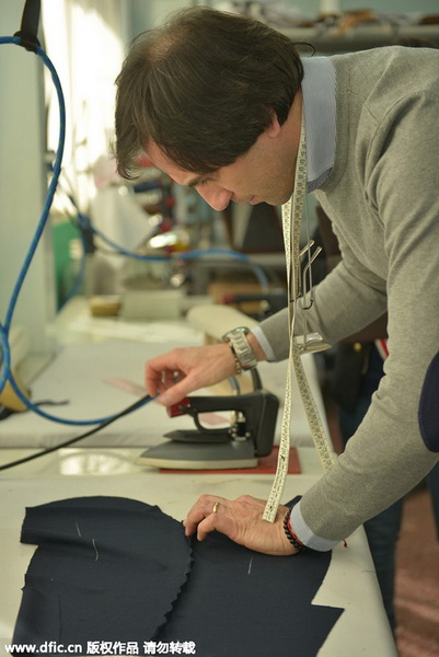 Grand succès d'un designer italien en Chine